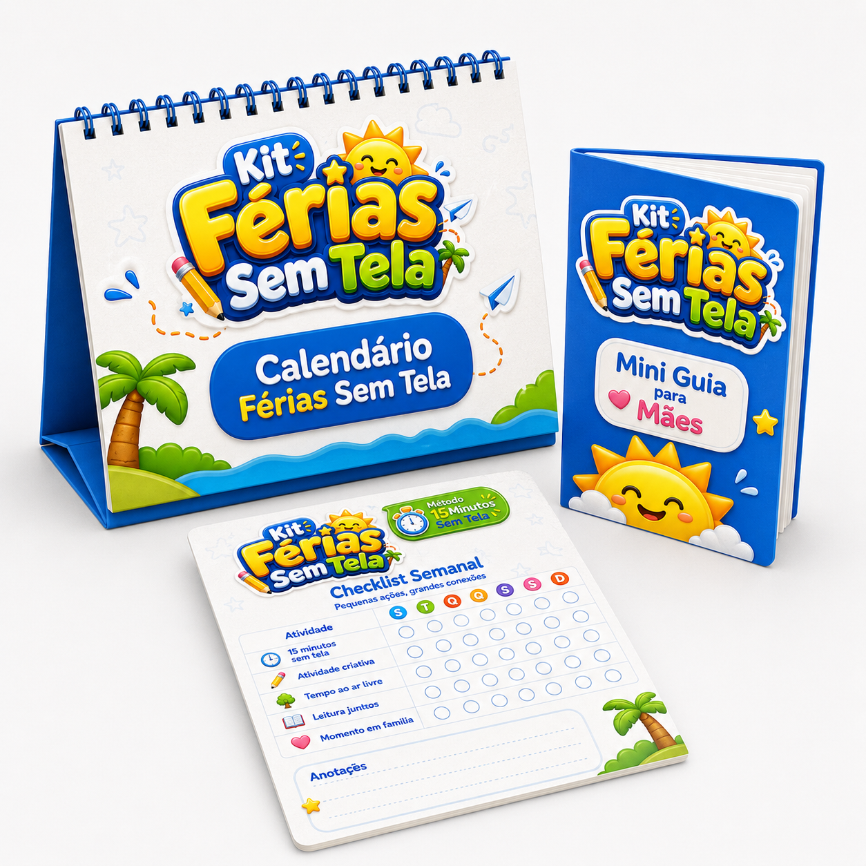 Calendário Férias Sem Tela
